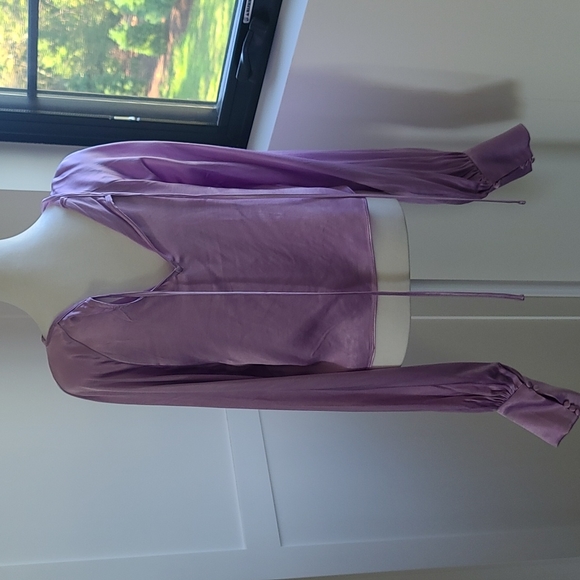 Vici crop satin top - Picture 6 of 7